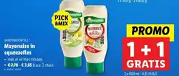 Lidl Vandemoortele mayonaise squeezefles aanbieding