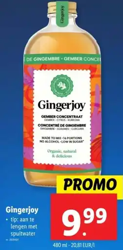 Lidl Gingerjoy aanbieding