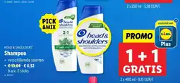 Lidl Head & shoulders shampoo aanbieding