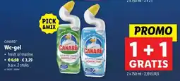 Lidl Canard WC gel aanbieding