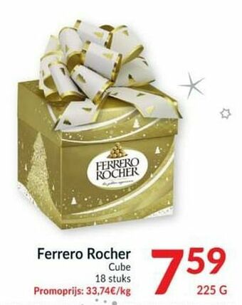 Ferrero rocher cube