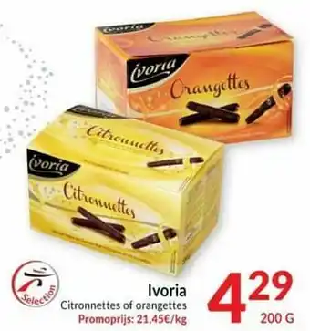 Intermarché Ivoria citronnettes of orangettes aanbieding