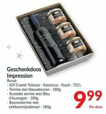 Intermarché Geschenkdoos impression aanbieding
