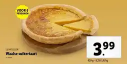 Lidl Le patissier waalse suikertaart aanbieding