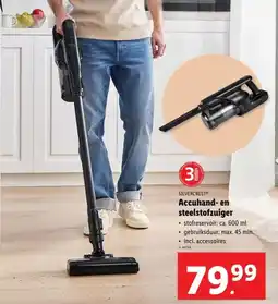 Lidl Silvercrest accuhand en steelstofzuiger aanbieding