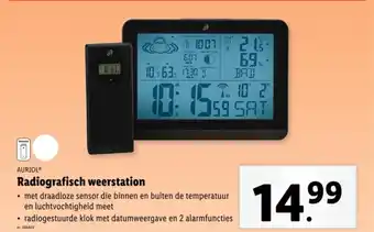 Lidl Auriol radiografisch weerstation aanbieding