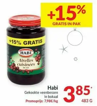 Habi gekookte veenbessen