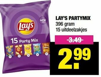 Big Bazar Lay’s partymix aanbieding