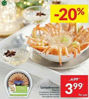 Garnaalkroontje delpierre