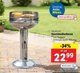 Lidl Grillmeister houtskoolbarbecue aanbieding