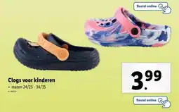 Lidl Clogs voor kinderen aanbieding