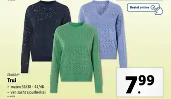 Lidl Esmara trui aanbieding