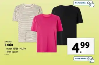 Lidl Esmara T-shirt aanbieding