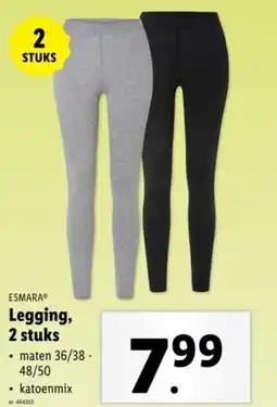 Lidl ESMARA Legging aanbieding