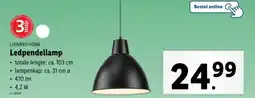 Lidl Livarno home ledpendellamp aanbieding