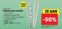 Lidl Livarno home inkijkwerende raamfolie aanbieding