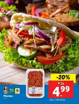 Lidl Pitavlees aanbieding