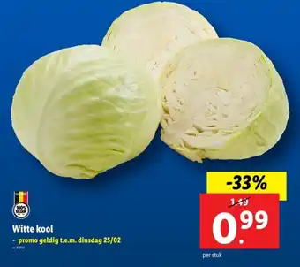 Lidl Witte kool aanbieding