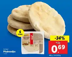 Lidl Tastino pitabroodjes aanbieding