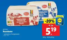 Lidl Milbona roomboter aanbieding