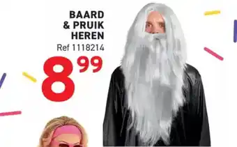 Trafic Baard & pruik heren aanbieding