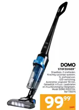 Trafic Domo stofzuiger aanbieding