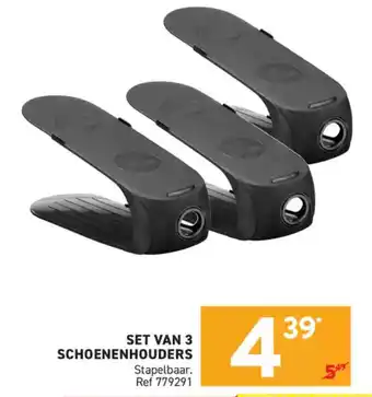 Trafic Set van 3 schoenenhouders aanbieding