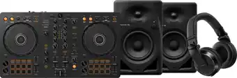 Coolblue Pioneer DJ DDJ-FLX4 + Pioneer DJ HDJ-X7 Noir + Pioneer DJ DM-40D Noir aanbieding