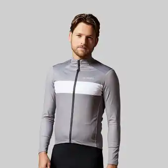 Decathlon Thermo Fleece Fietsjas - Waterdicht & Winddicht – Fietskledij – Fietsjack aanbieding