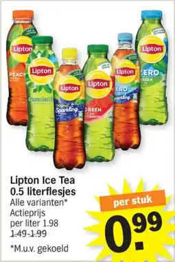 Albert Heijn Lipton Ice Tea aanbieding