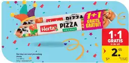 Carrefour Set dun en rond pizzadeeg Herta aanbieding