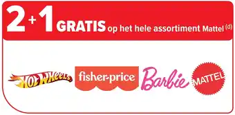 Carrefour op het hele assortiment Mattel aanbieding