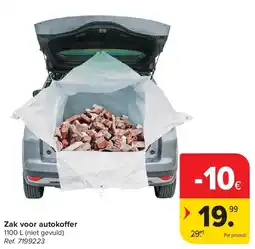 Carrefour Zak voor autoko er aanbieding