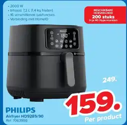 Carrefour Airfryer HD9285/90 aanbieding