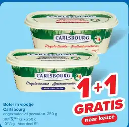 Carrefour Boter in vlootje Carlsbourg aanbieding