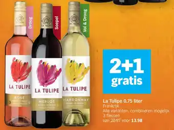 Albert Heijn La Tulipe aanbieding