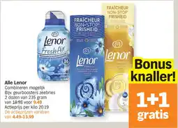 Albert Heijn Alle Lenor aanbieding