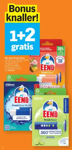 Albert Heijn WC Eend Fresh Discs aanbieding