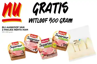 Jumbo Bij aankoop van 2 pakjes herta ham aanbieding