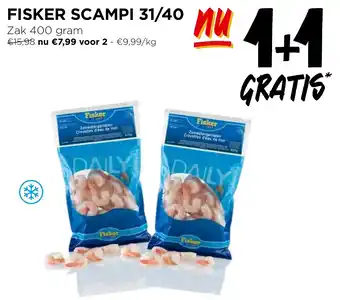 Jumbo Fisker scampi 31/40 aanbieding