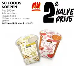 Jumbo 50 foods soepen aanbieding