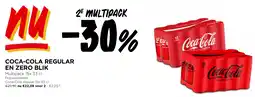 Jumbo Coca cola regular en zero blik aanbieding