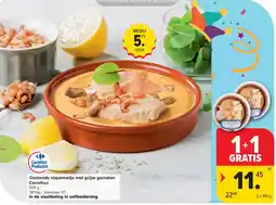 Carrefour Market Oostends vispannetje met grijze garnalen Carrefour aanbieding