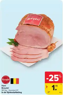 Carrefour Market Ham Breydel aanbieding