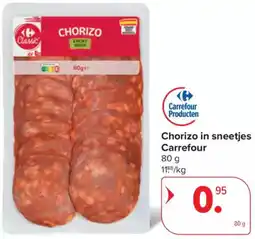 Carrefour Market Chorizo in sneetjes Carrefour aanbieding