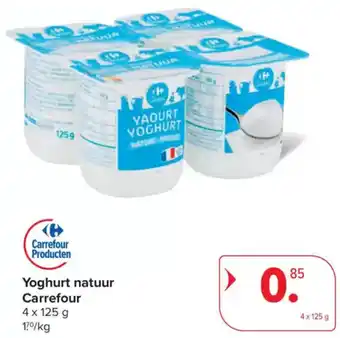 Carrefour Market Yoghurt natuur Carrefour aanbieding