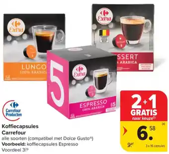 Carrefour Market Koffiecapsules Carrefour aanbieding