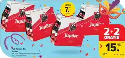 Carrefour Market Pak flessen bier Jupiler aanbieding