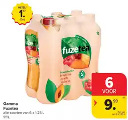 Carrefour Market Gamma Fuzetea aanbieding