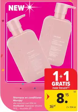 Carrefour Market Shampoo en conditioner Monday aanbieding